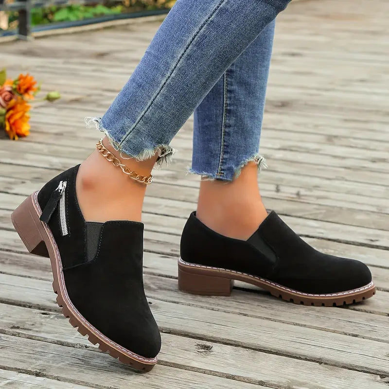 Bequeme Slipper mit flachem Absatz R&B R&B