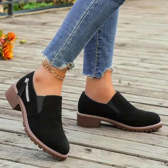 Bequeme Slipper mit flachem Absatz R&B R&B
