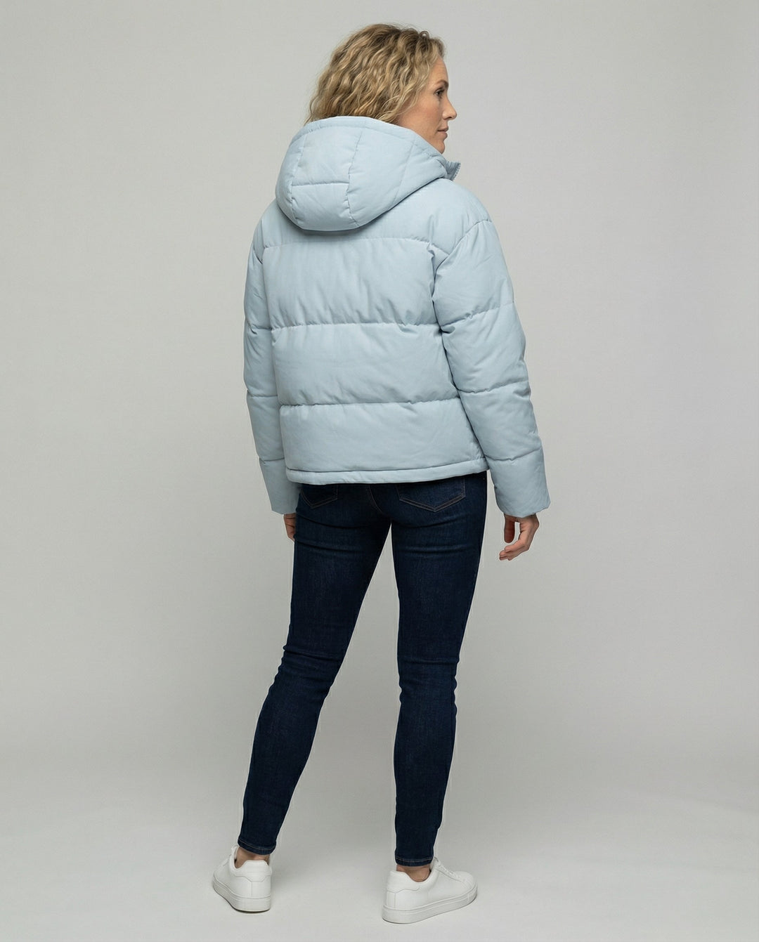 Warme Gepolsterte Jacke Kapuze Damen | R&B