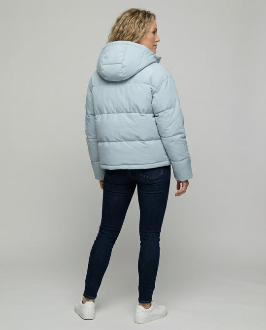 Warme Gepolsterte Jacke Kapuze Damen | R&B