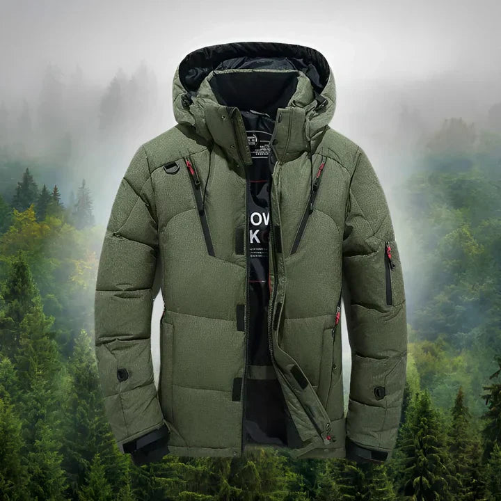 R&B | Lässig Mittellang mit Schnur für Frauen Ideal für Herbst Winter