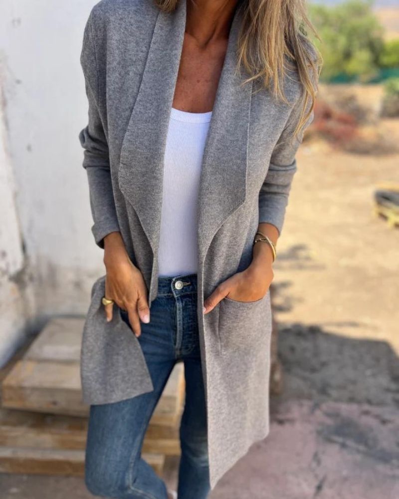 R&B | Lässige Revercardigan Jacke