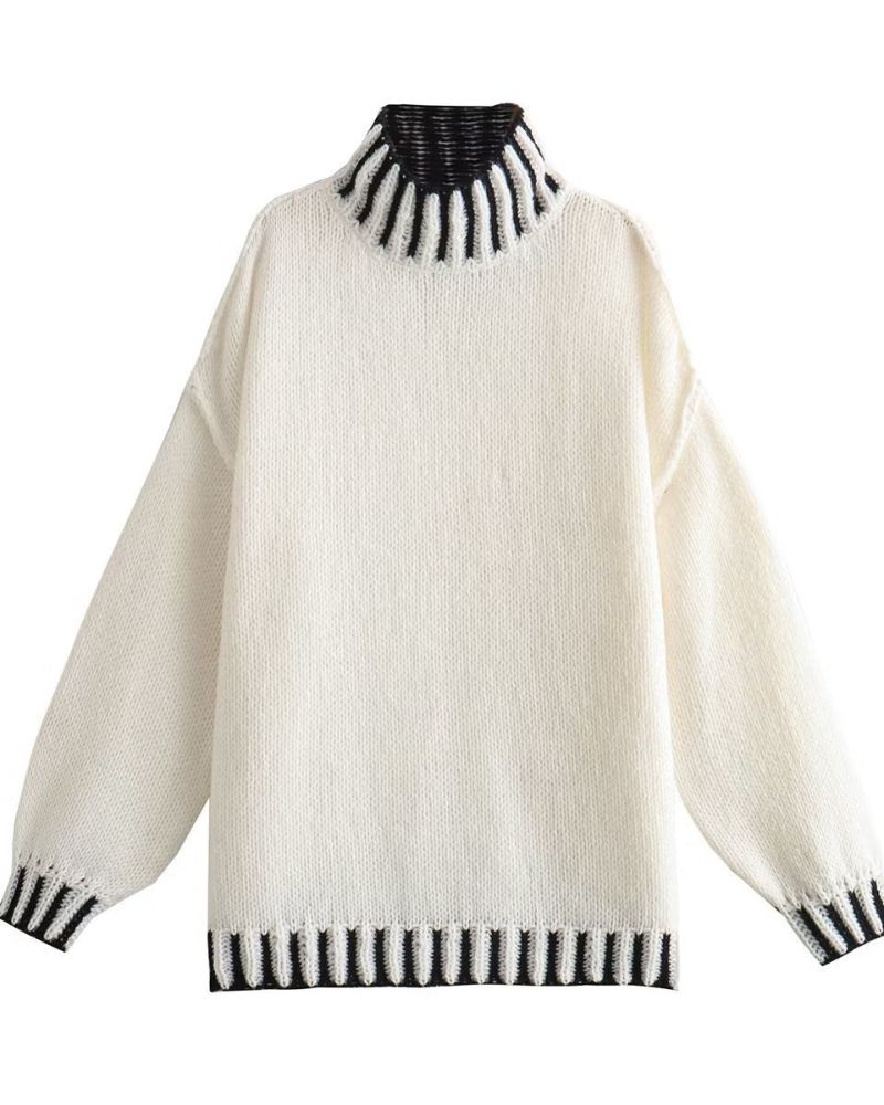 R&B | Strickjacken Revers Pullover