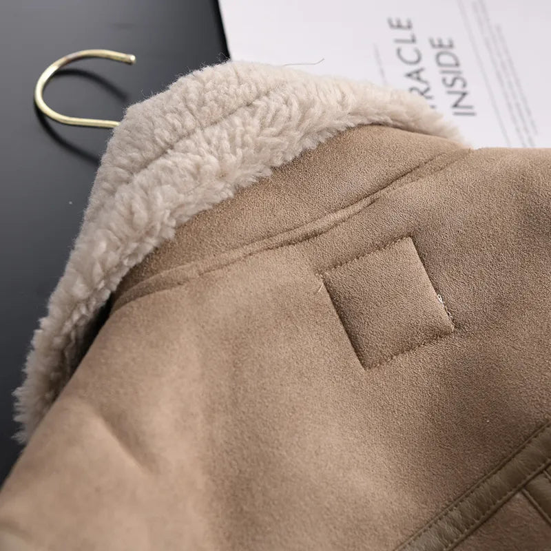 R&B | Wildleder Winterjacke - Warm & Stilvoll