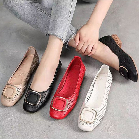 stylische Lederschuhe für den Strand R&B R&B