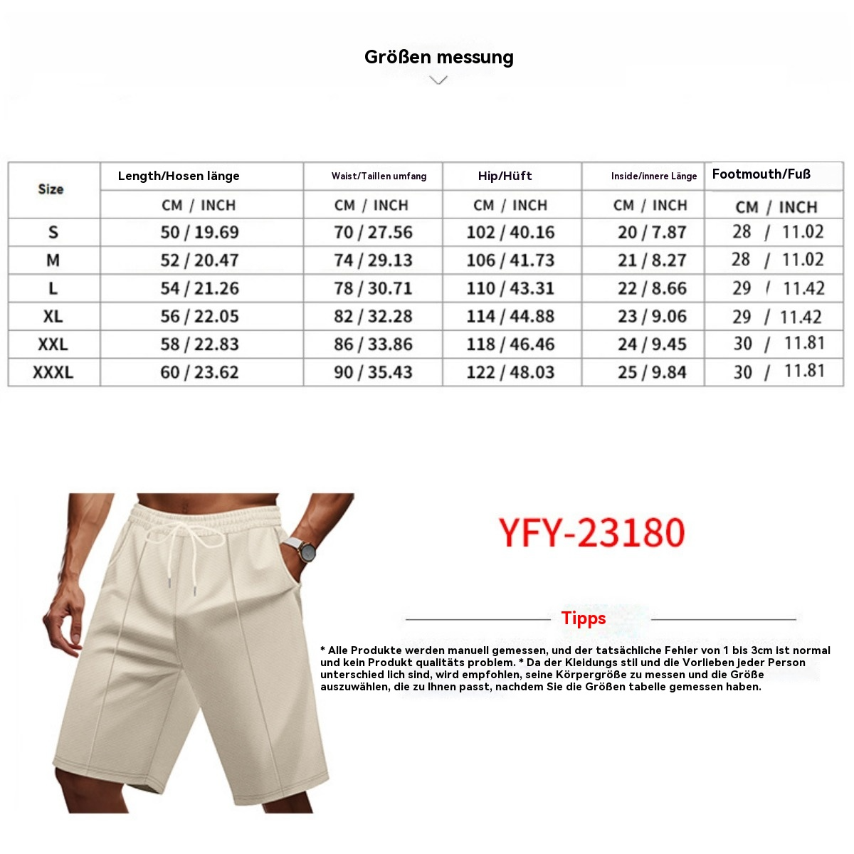 R&B | Waffel Casual Shorts