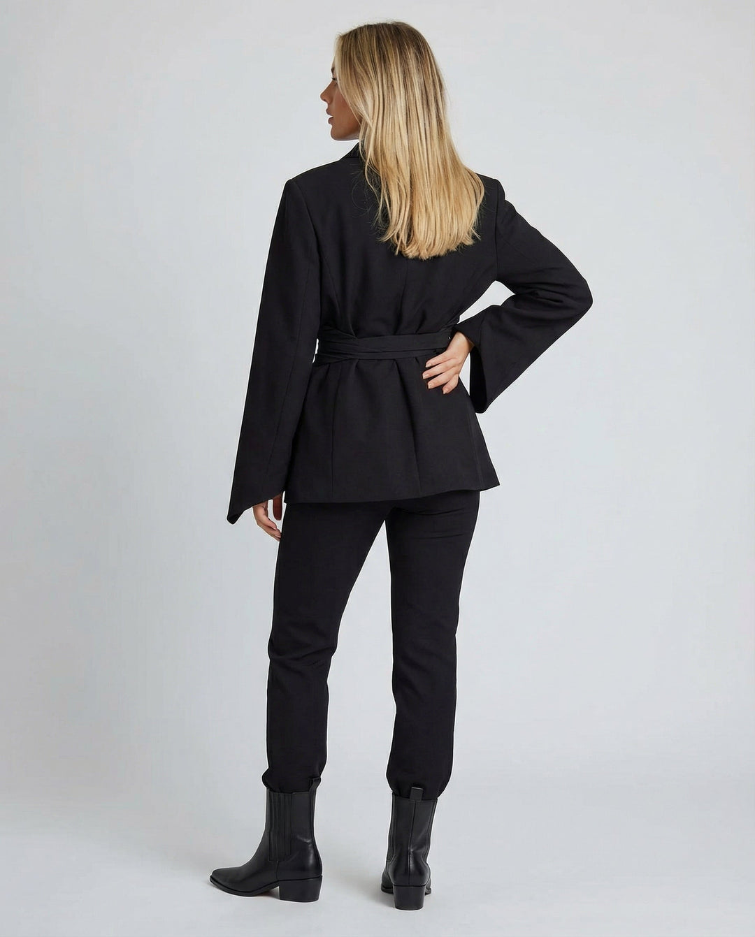 Taillierter Gürtel Blazer Damen | R&B