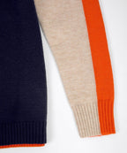 R&B | Pullover mit Farbblock-Design und Modernem Schnitt - Perfekt für Büro und Freizeit