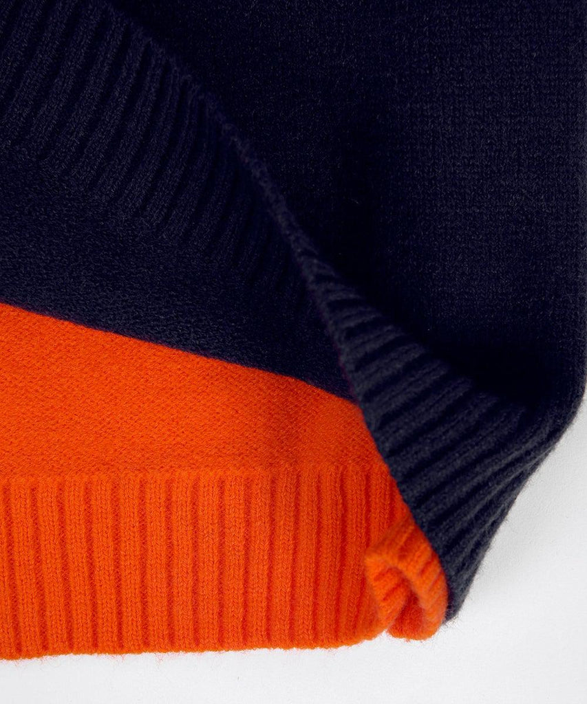 R&B | Pullover mit Farbblock-Design und Modernem Schnitt - Perfekt für Büro und Freizeit