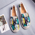 R&B | Atmungsaktive Canvas Espadrilles mit Grafischem Druck
