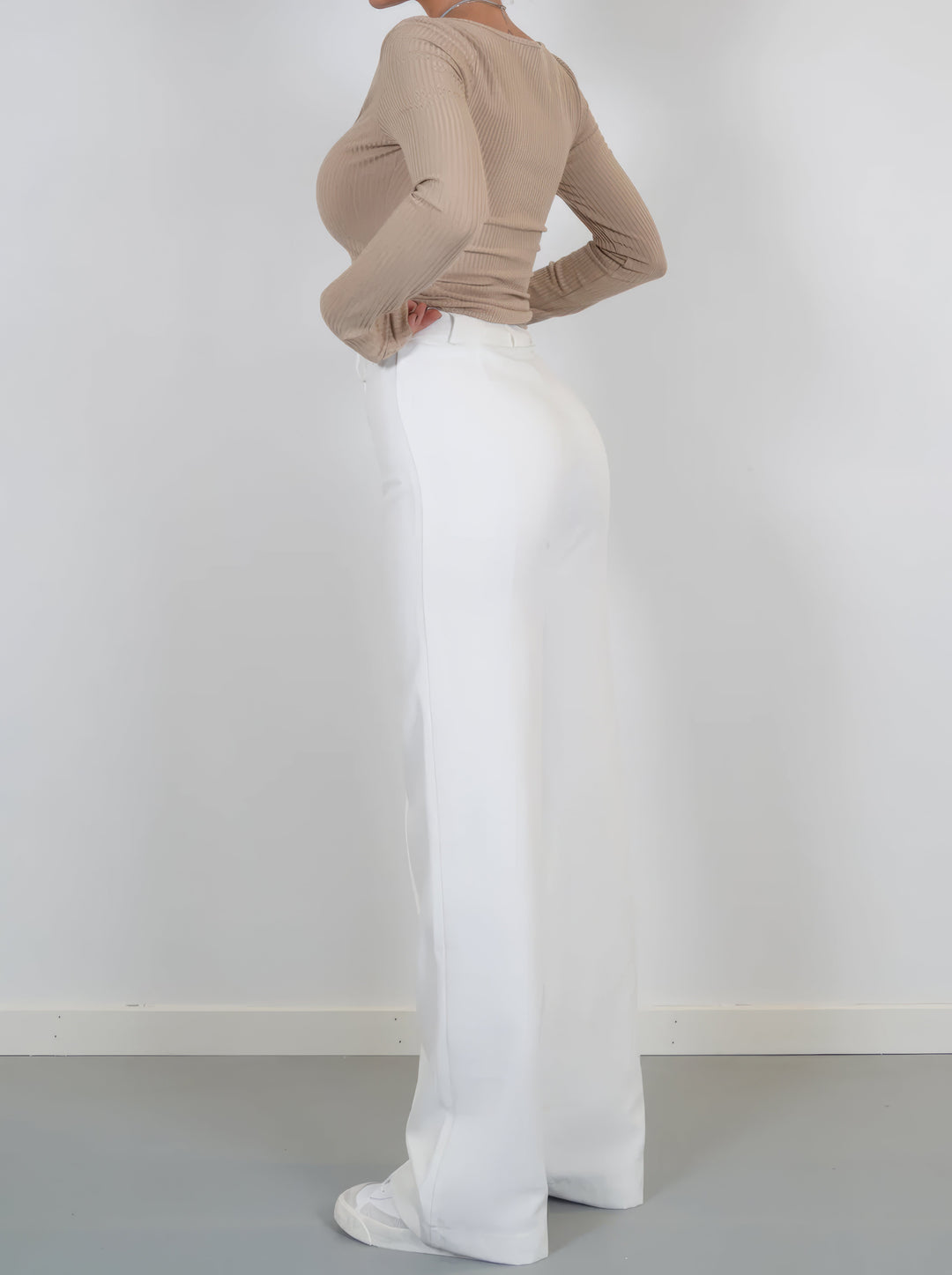 R&B | Taille Damenhose mit Gerader Passform