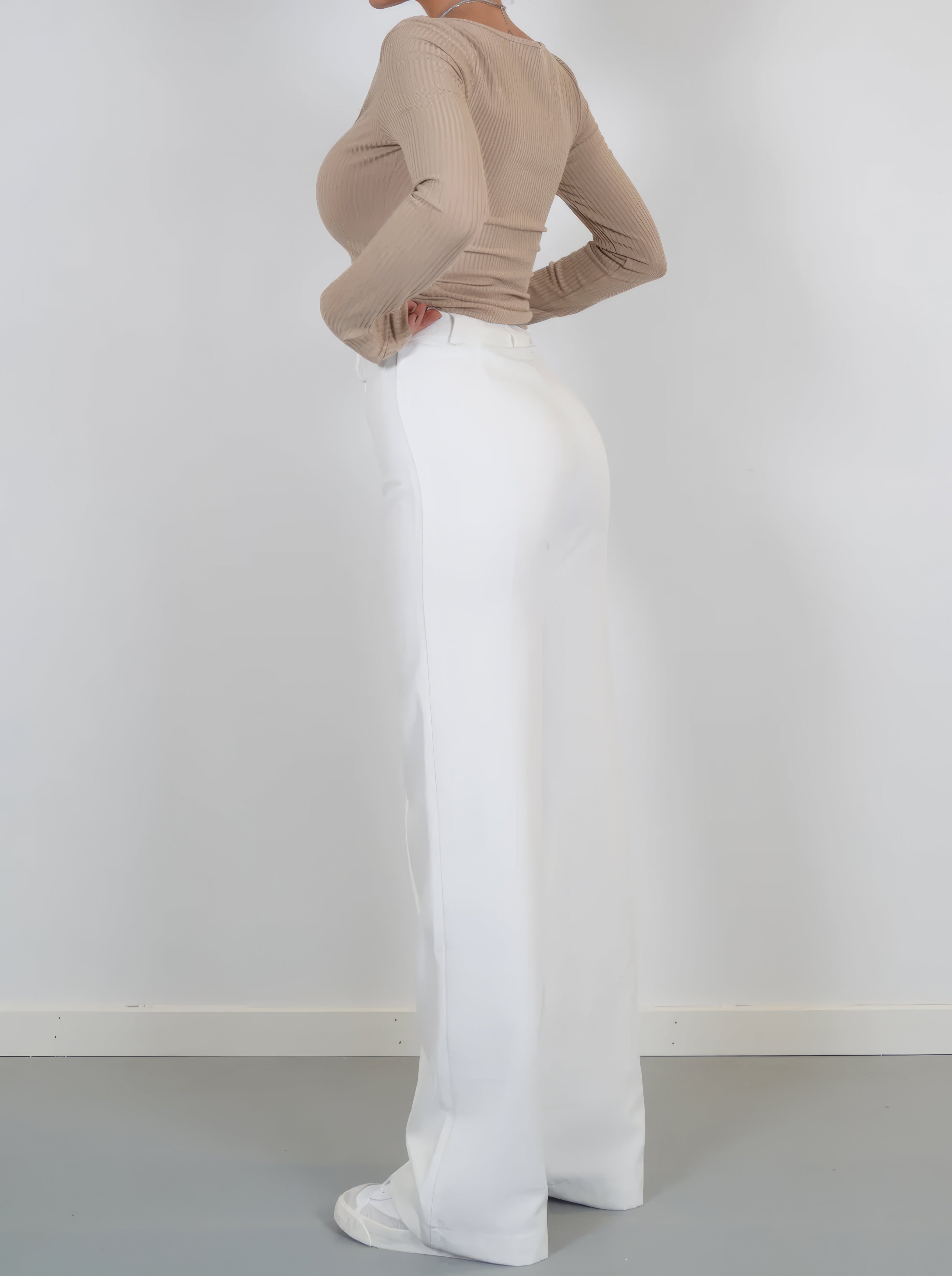 R&B | Taille Damenhose mit Gerader Passform