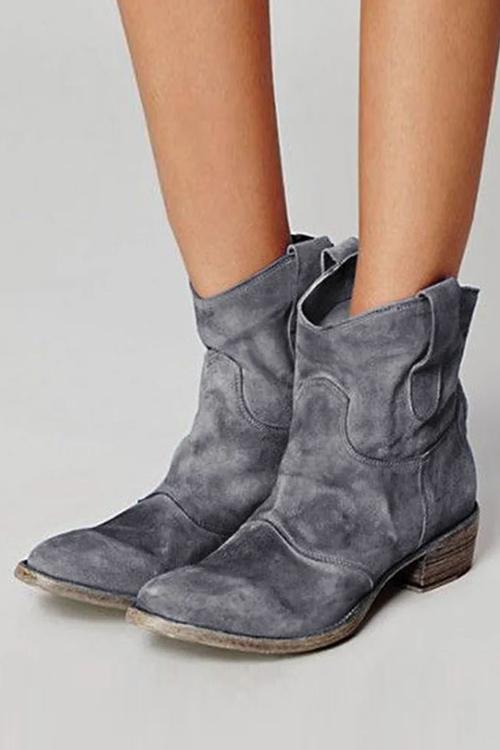R&B | Unterstützte Wildleder Stiefeletten