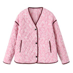 R&B | Lässige Patchwork-Quiltjacke für Frauen