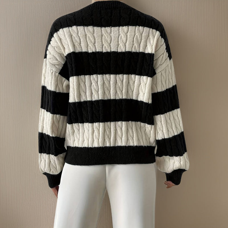 R&B | Pullover mit langen Ärmeln für Frauen Warm