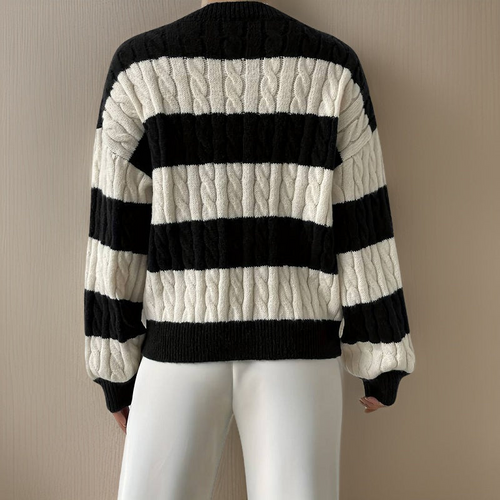 R&B | Pullover mit langen Ärmeln für Frauen Warm