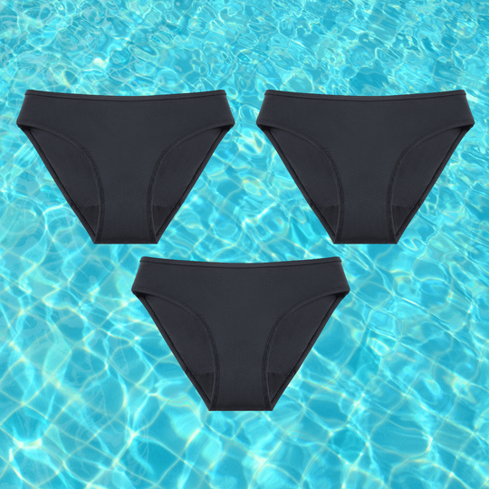 R&B | Damen Menstruation Bikinislip Damenunterwäsche Schwimmbekleidung