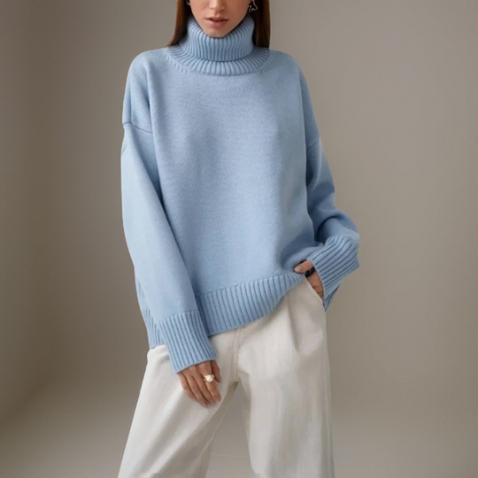 R&B | Rollkragenpullover für Damen Winter