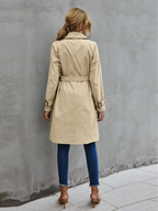R&B | Lässiger langer Trenchcoat - Stilvoll & Warm