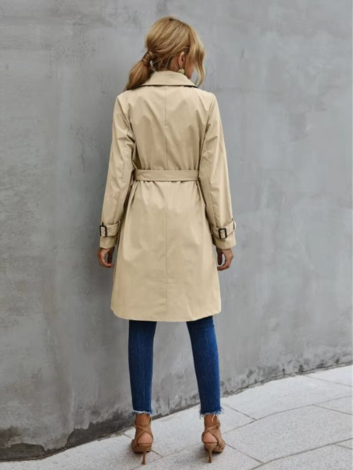 R&B | Lässiger langer Trenchcoat - Stilvoll & Warm