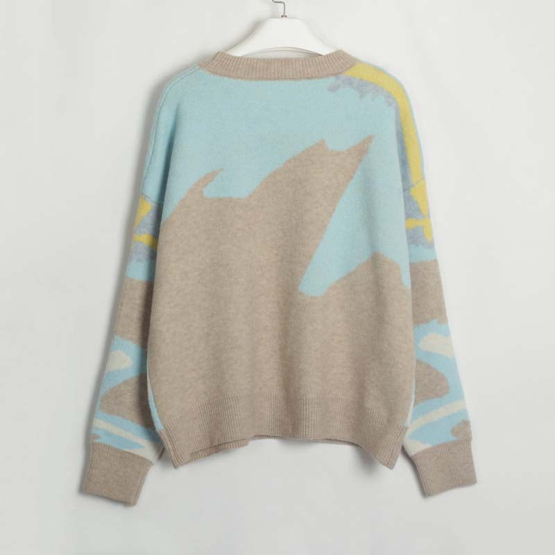 R&B | Pullover mit Farbblock