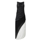 Elegante mehrlagige Ombre-Kleid
