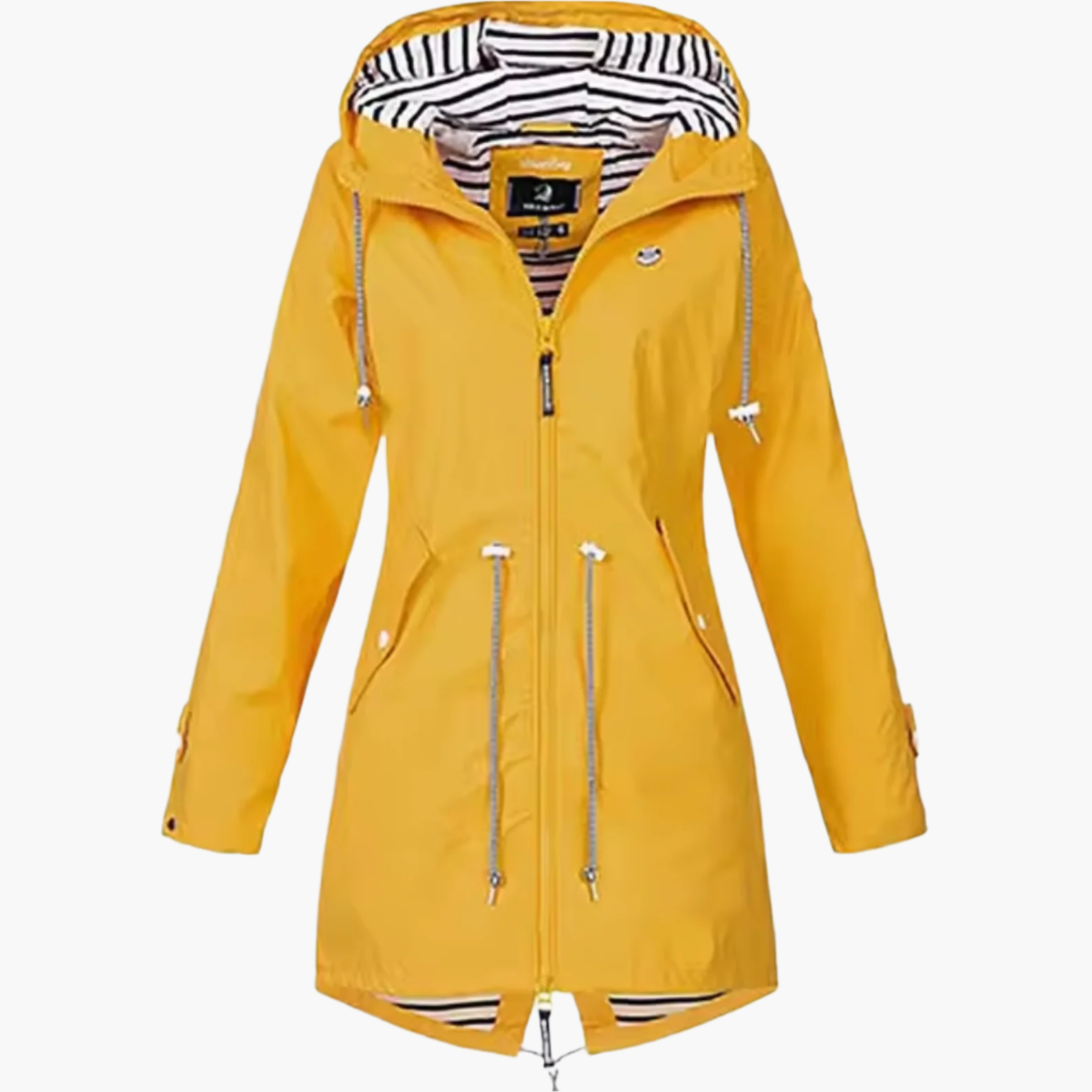 R&B | Regenjacke Outdoor Windbreaker mit Kapuze - Wasserdichte Übergangsjacke für Freizeit & Reisen