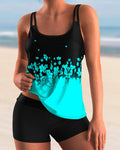 R&B | Blumenmuster Tankini Set
