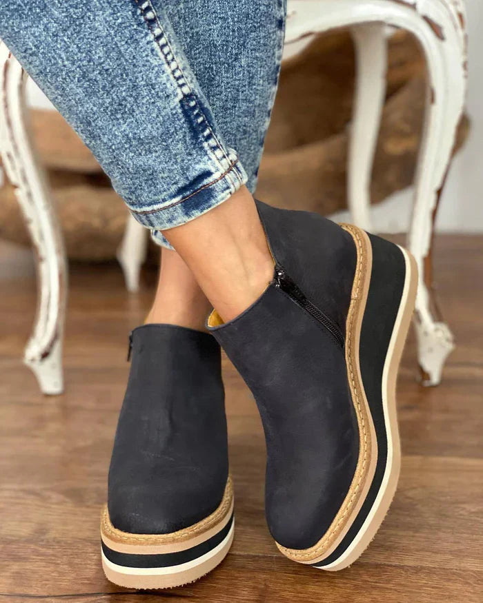 R&B | Damen Keilabsatz Stiefeletten