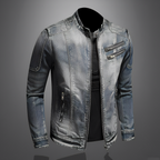 R&B | Stylische Jeansjacke mit Taschen für Männer