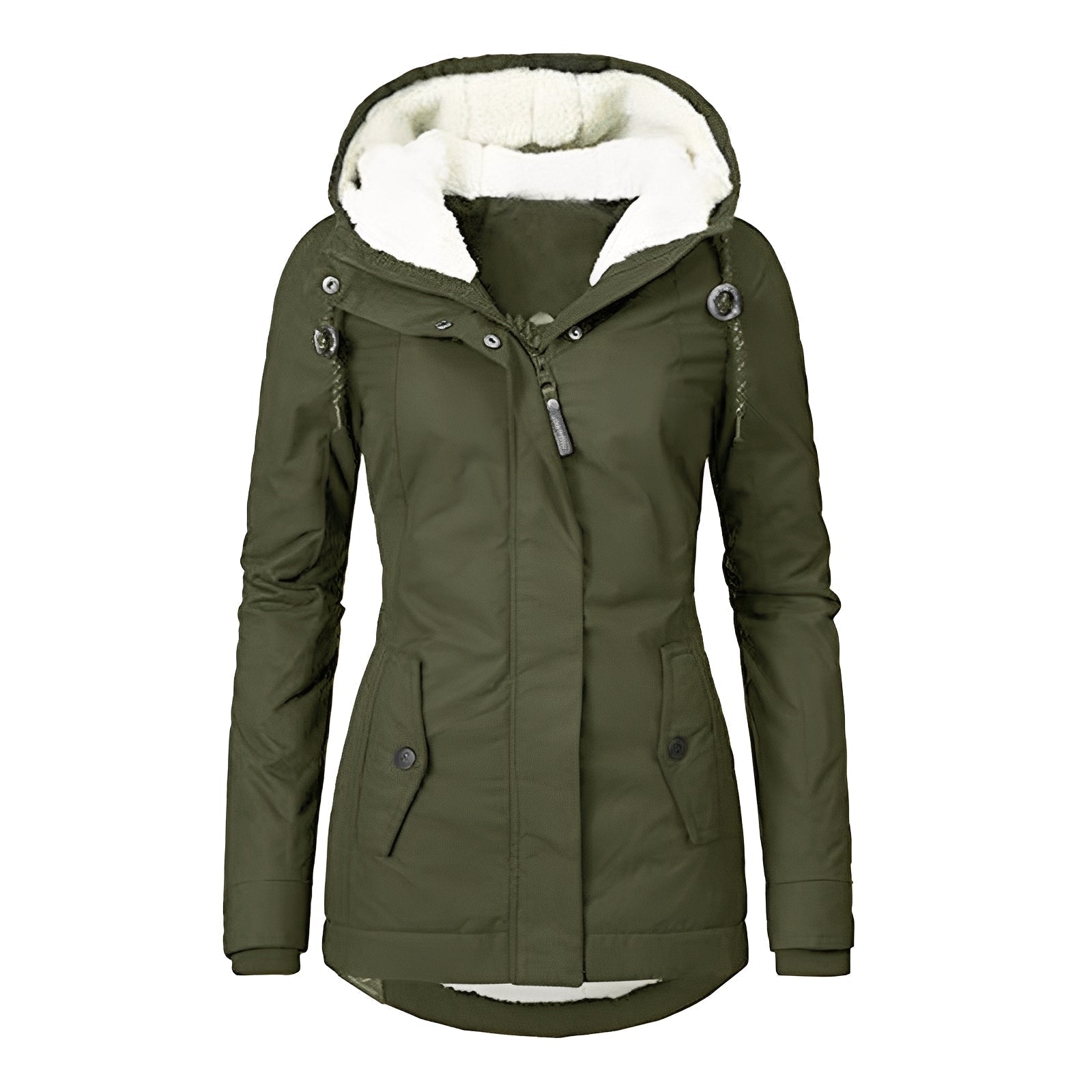 R&B | Bequeme Sherpa-Fleecejacke für Damen