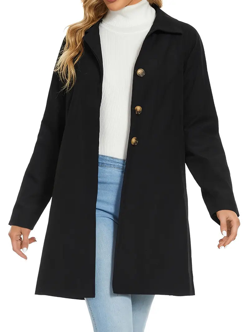 R&B | Damen Trenchcoat mit Taillengürtel