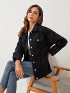R&B | Jacke Casual Denim Perfekt für Lässige Tage