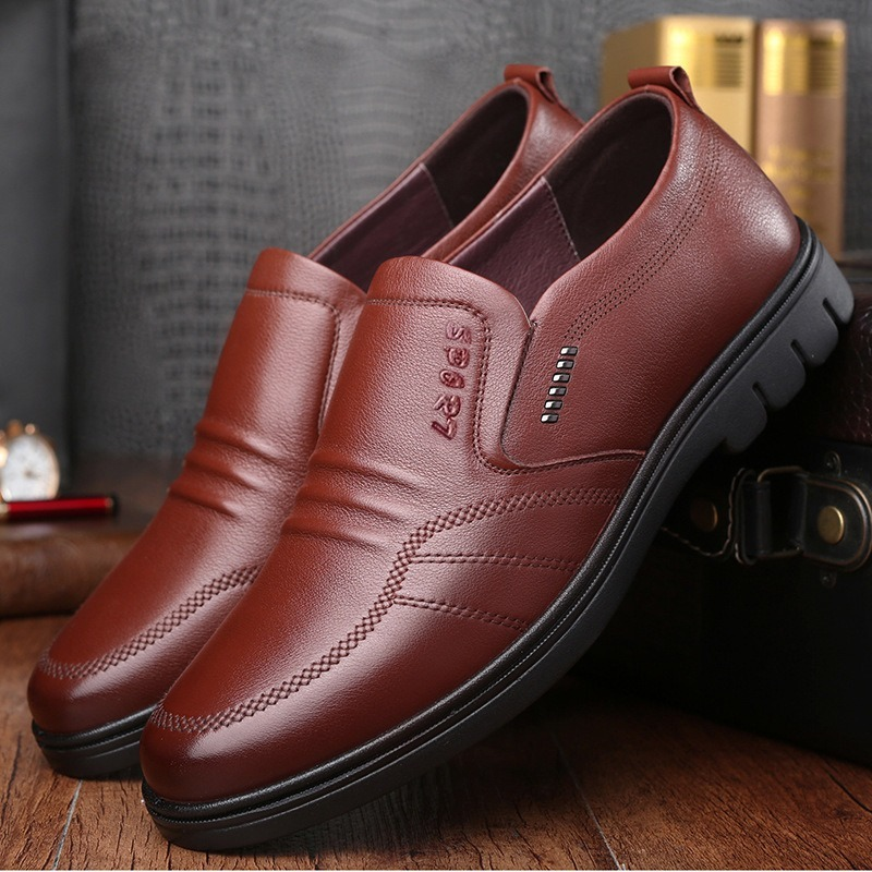Rutschfeste Lederschuhe R&B