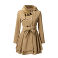 R&B | Stilvoller Trenchcoat mit Gürtel für Damen Modernes Flair