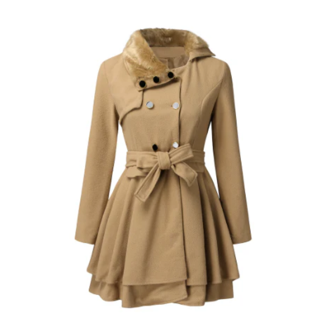 R&B | Stilvoller Trenchcoat mit Gürtel für Damen Modernes Flair