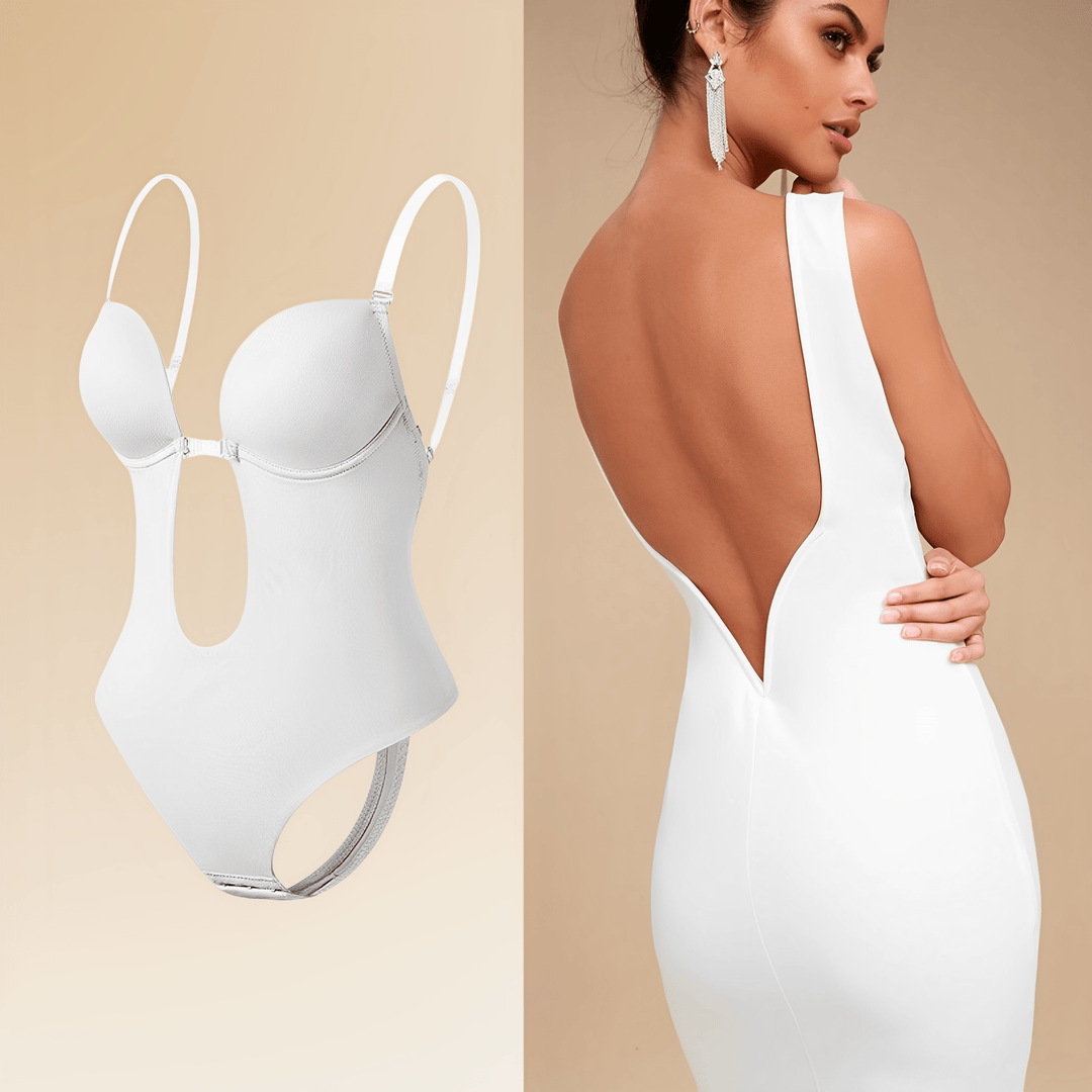 R&B | Nahtloser Bodysuit Shapewear Ohne Rückenenteil für Damen