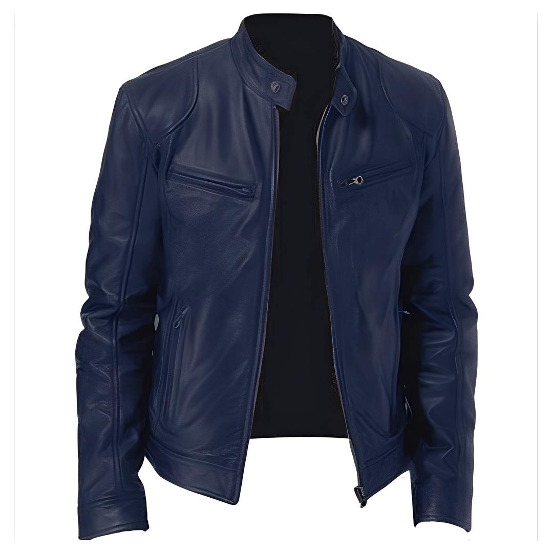 R&B | Freizeit PU Lederjacke für Männer