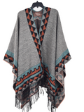 R&B | Gestrickter Poncho - Stilvoll & Warm