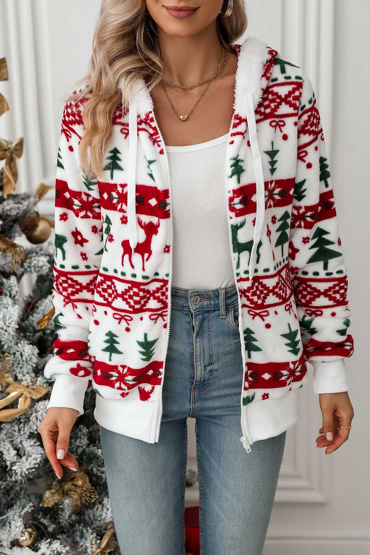 R&B | Festlicher Weihnachtscardigan