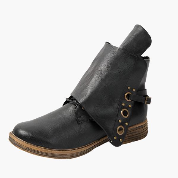 R&B | Bequeme Rutschfest Seitenreißverschluss Stiefelette