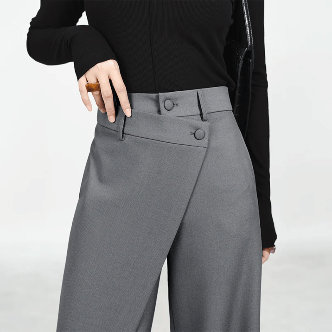 R&B | Weit geschnittene Hose - Asymmetrisch & Luxuriös Weit geschnitten von Isabella Vionnet