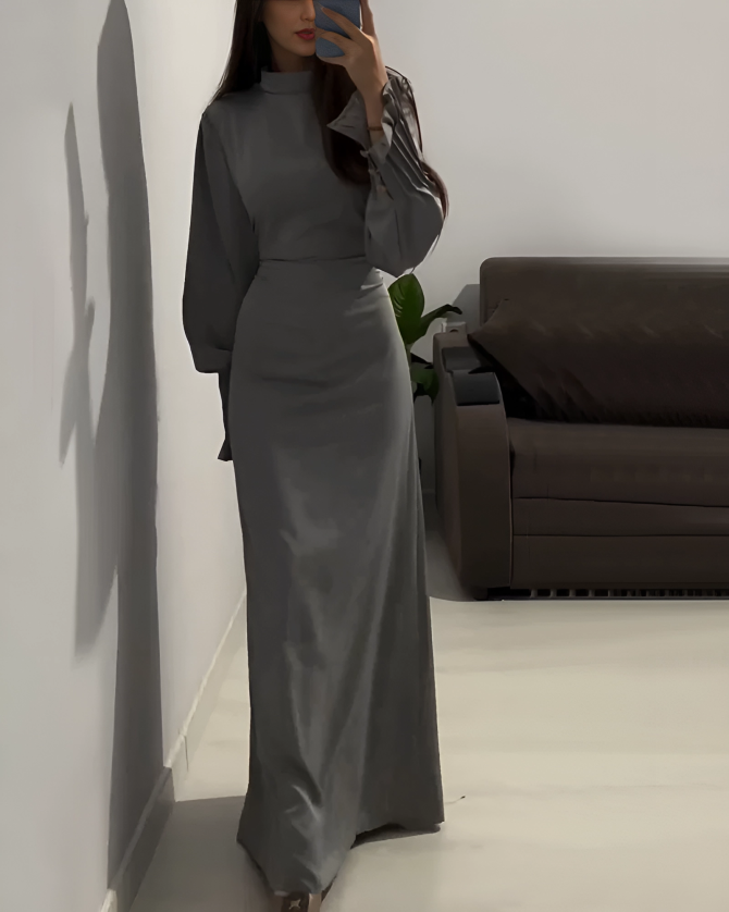 Elegantes Windel-Maxikleid für Damen