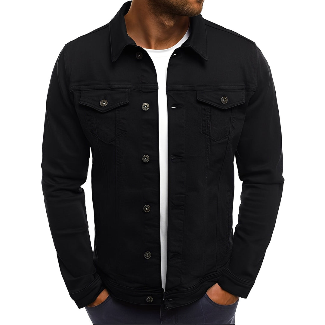 R&B | Stylische Denimjacke mit Taschen für Männer