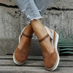 Vintage Wedge Sandalen R&B