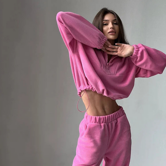 R&B | Pullover mit Kragen für Frauen Warm