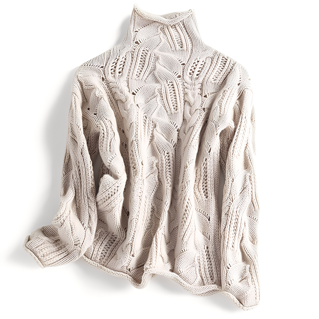 R&B | Damenkaschmirpullover mit Besonderen Details