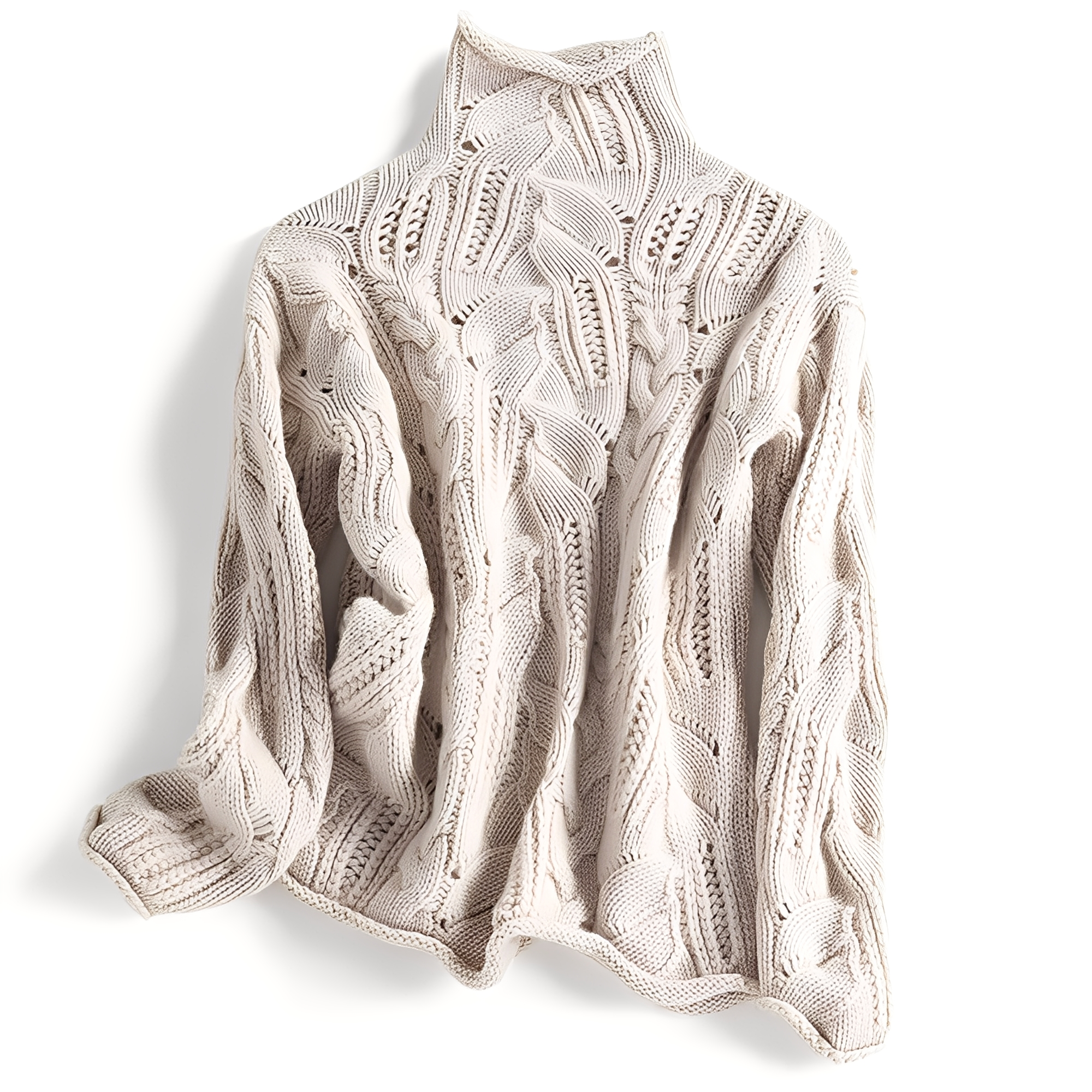 R&B | Damenkaschmirpullover mit Besonderen Details