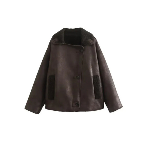 R&B | Damen Warme Langarm Jacke - Winter