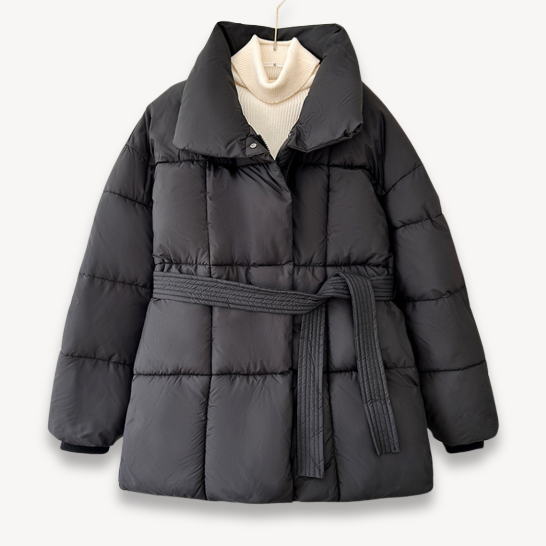 R&B | Gurtelter Stepp-Pufferjacke für Frauen